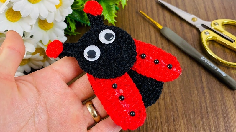 YOURE GOING TO LOVE THIS ( Crochet ladybug turned out so