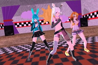 [MMD FNAF] [Mangle/BonBon/Chika] Talk Dirty