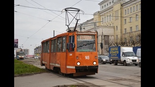 ПОЕЗДКА ПО 2 ТРАМВАЙНОМУ МАРШРУТУ В ГОРОДЕ СМОЛЕНСК НА КТМ 5 В TRAINZ 12 (УСКОРЕННАЯ СЪЕМКА)