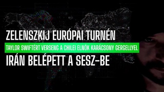 NYZ: ZELENSZKIJ EURPAI TURNN / TAYLOR SWITFRT VERSENG A CHILEI ELNK KARCSONY GERGELLYEL