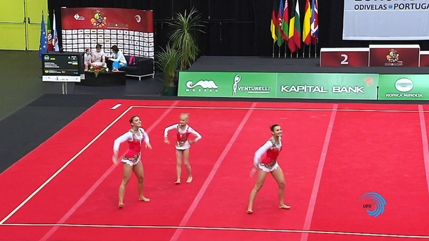 UKRAINE, Juniors Womens Group Juniors Euroacro