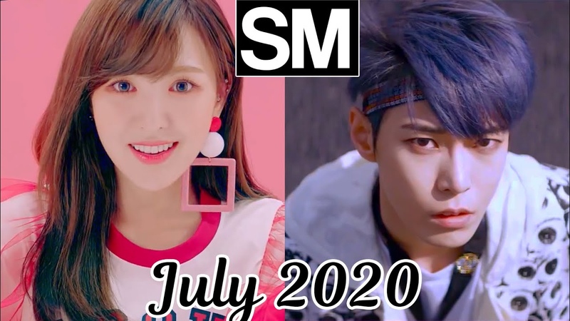 TOP 100 Most Viewed SM Kpop MVs July