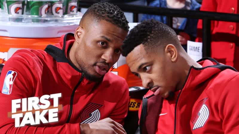 Steph and Klay are a nightmare for Dame and CJ Stephen A. , First
