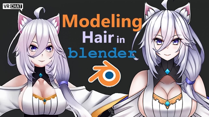 How I Model Anime Hair in