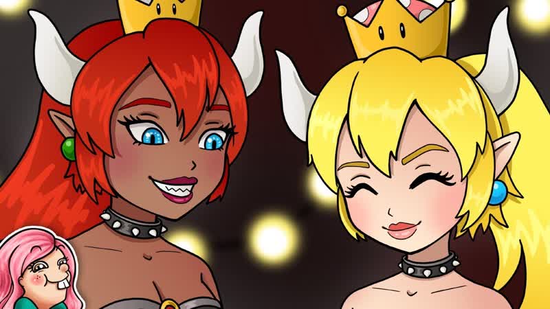Drawing BOWSETTE Super Mario Fan