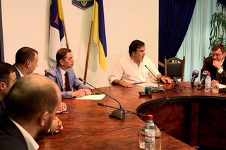 Саакашвілі влаштував рознос одеським прокурорам