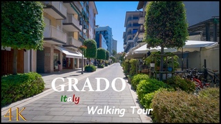GRADO | ITALY - Walking Tour - 4K