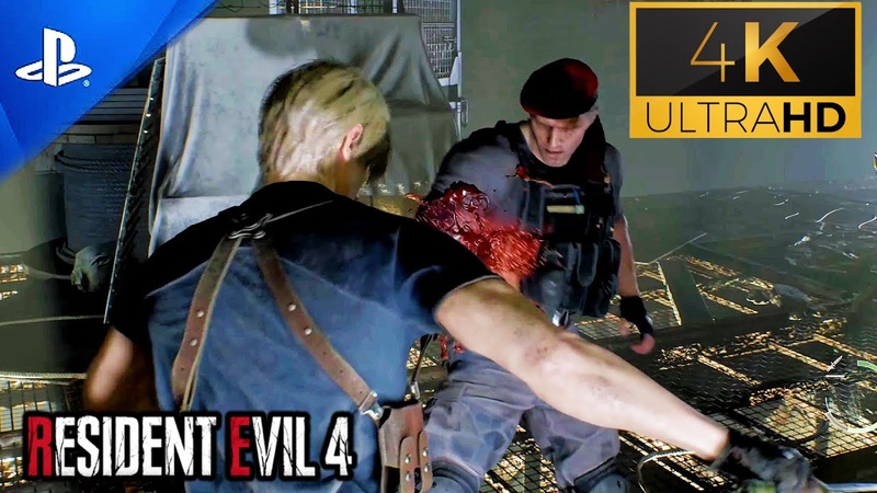 RESIDENT EVIL 4 Remake 45 Minutes Exclusive OFICIAL Gameplay, TRAILER 4 K 60 FPS