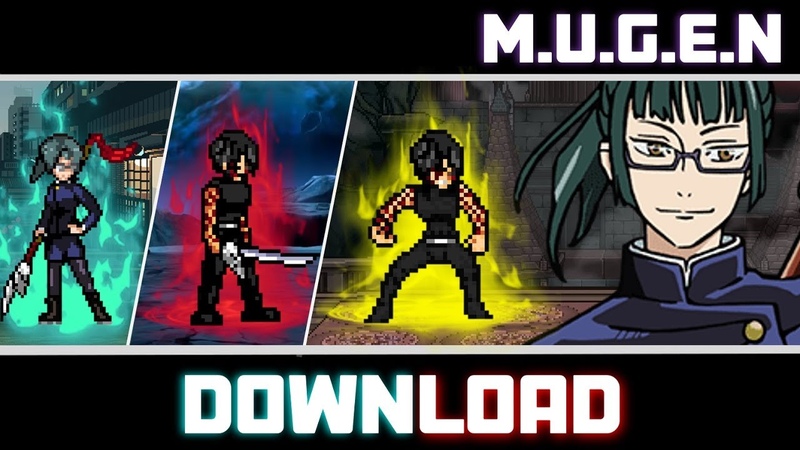 Maki Zenin V. 2 JUS By Zexxel Strive MUGEN JUS