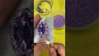 BEADED HANDMADE BROOCH