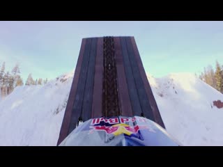 Hucking a Massive Double Backflip on a Snowmobile | Daniel Bodin POV