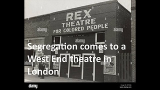 A London theatre experiments with segregated audiences black people and white can sit separately