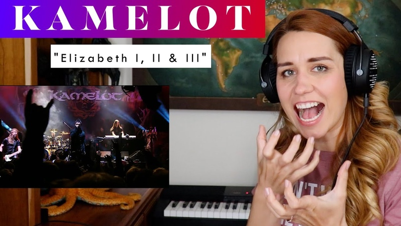 Kamelot Elizabeth I, II III REACTION ANALYSIS by Vocal Coach, Opera