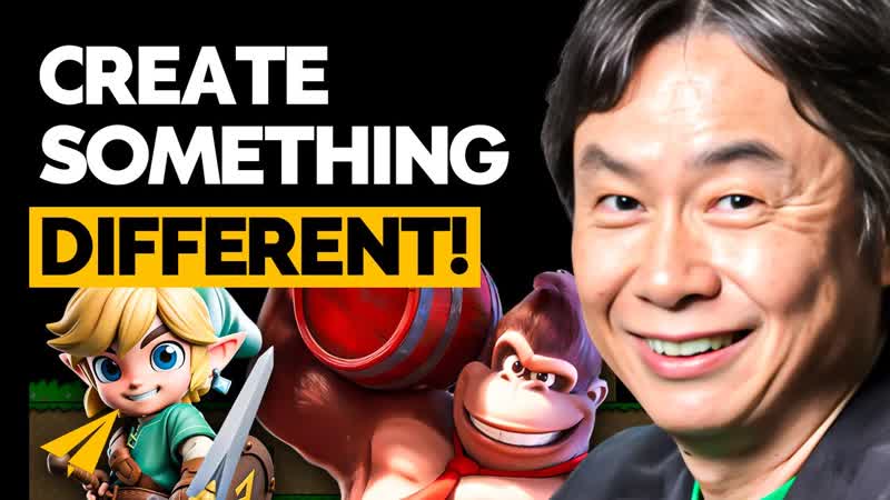 Create Something DIFFERENT Shigeru Miyamoto ,