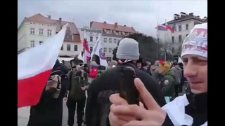 Wiec Kamracki  Bydgoszcz . POSMAK...