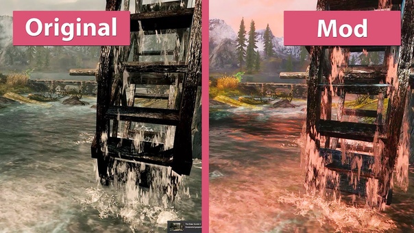 The Elder Scrolls V: Skyrim Real Vision ENB + Fantasy Effects vs. Vanilla Comparison