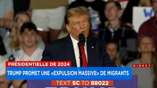 Trump promet une opration dexpulsion massive de migrants en cas de victoire - Explications 7h