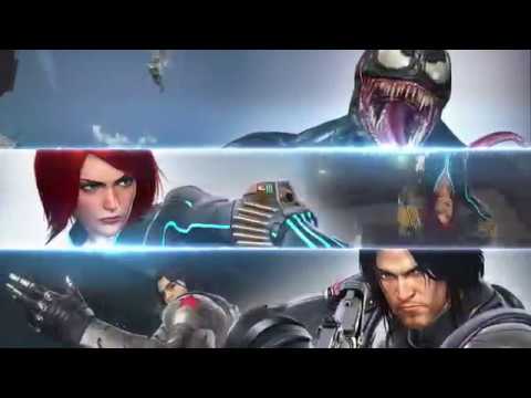Marvel vs. Capcom: Infinite Winter Soldier, Black Widow, and Venom Gameplay