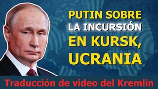 La respuesta de Putin a la invasin de Kursk en Ucrania
