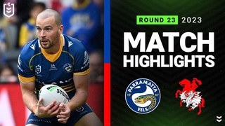 NRL 2023 | Eels v Dragons | Match Highlights