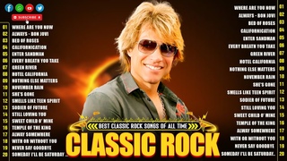 Nirvana, Scorpions, Bon Jovi, Queen  Classic Rock Best Songs Collection 70s 80s 90s