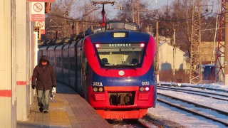 Электропоезд ЭП2Д-0083 Рэкс ЦППК станция Нара  |EP2D-0083 CPPK Rex train Nara station