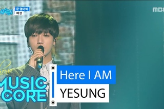 [HOT] YESUNG - Here I AM, 예성 - 문 열어봐 Show Music core 20160430