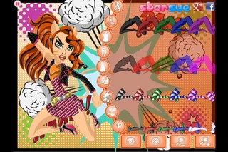 Monster High Toralei Stripe as Cat Tastrophe Dress Up Game