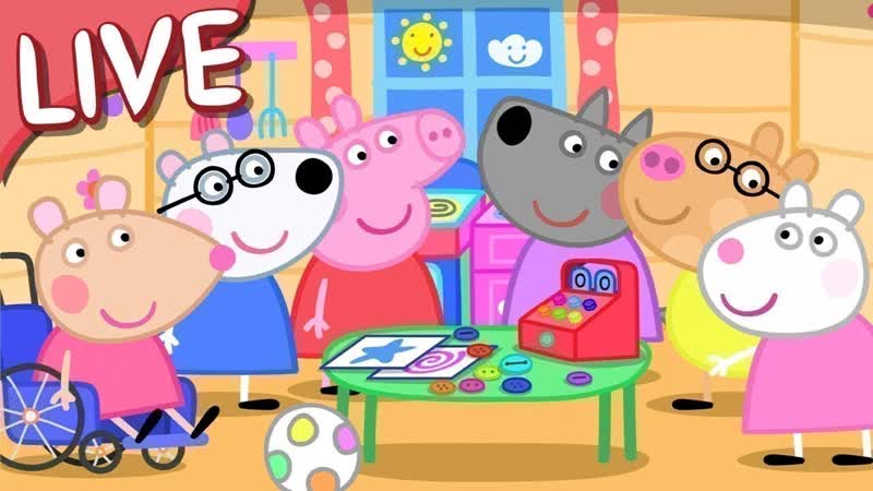 Peppa Pigs Clubhouse LIVE BRAND NEW PEPPA PIG
