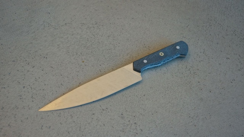 Making a kitchen knife for my daughters