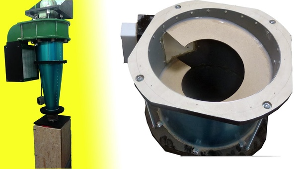 Homemade dust collector upgrades ( Part 2): inner spiral and