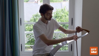 Grégoire Blanc - Gymnopédie 3 - Erik Satie - Thérémin et lame sonore | SynthFest 2020