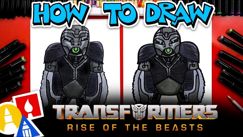 How To Draw Optimus Primal From Transformers: Rise Of The