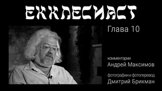 Андрей Максимов. Комментарии к Екклесиаст. Глава 10