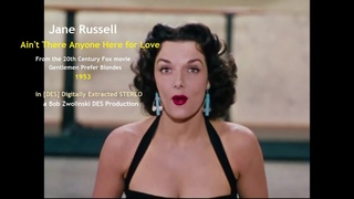 Ain’t There Anyone Here For Love - Jane Russell - 1953 [DES STEREO]