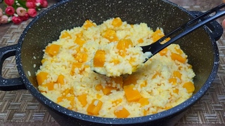 В сезон ТЫКВЫ готовлю Вкуснейшую Кашу на ЗАВТРАК. Дети ее обожают! Каша ДРУЖБА с Тыквой