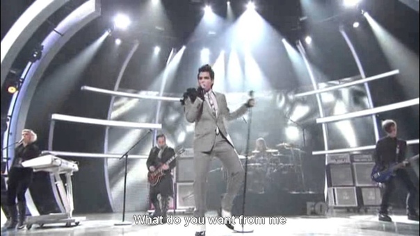 So You Think You Can Dance Adam Lambert sings Whataya Want From Me ( English Subtitles)