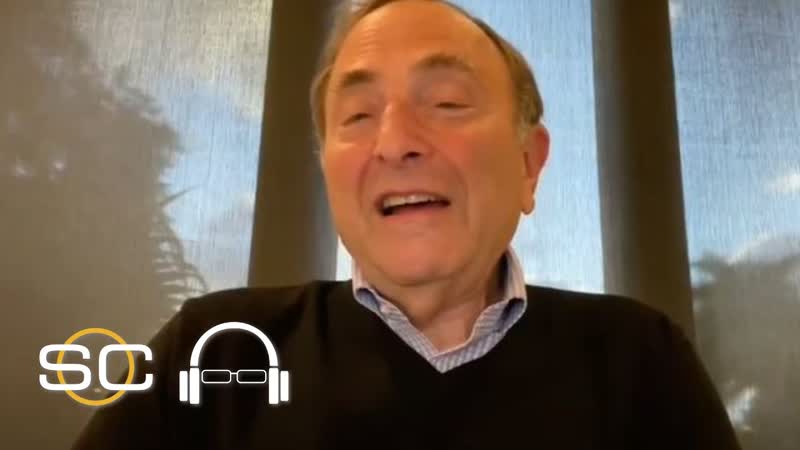 Gary Bettman is thrilled the NHL is back with ESPN, Sports Center with