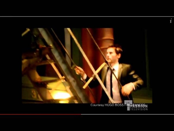 За кадром съемки рекламного ролика Hugo Boss Just Different , 2011,