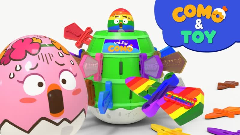 Como, Roulette Game 2, Learn colors and words, Cartoon video for kids, Como Kids