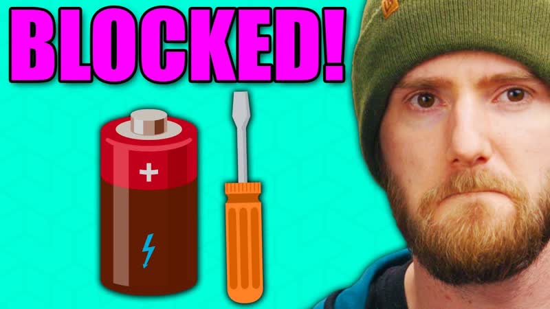 This should be illegal Battery Repair