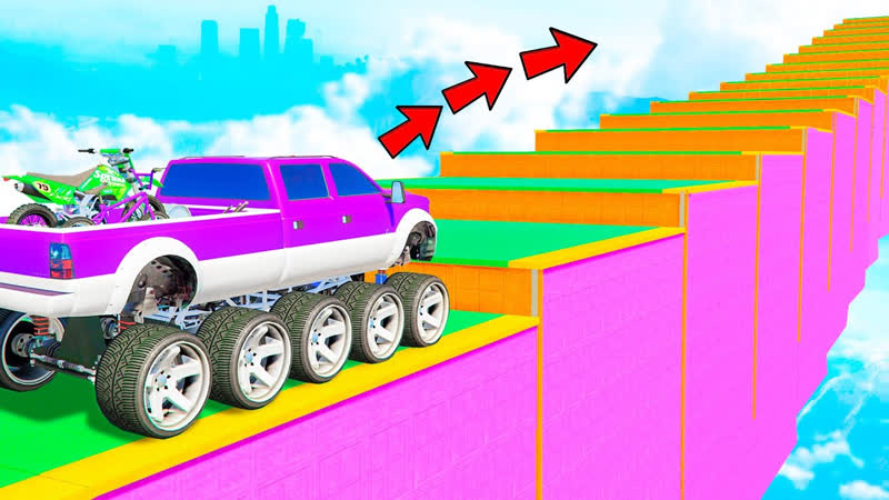 GTA 5 КАК ДАЛЕКО СМОЖЕТ МАШИНА ГУСЕНИЦА ЗАБРАТЬСЯ ПО