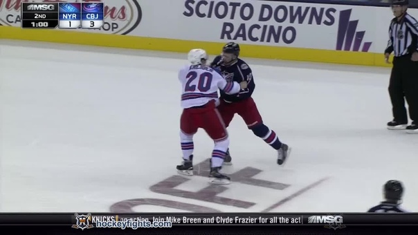 Chris Kreider vs Jack Skille Oct 11,