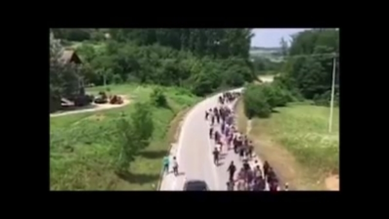 Neue Route eingeschlagen, auf den Weg zu