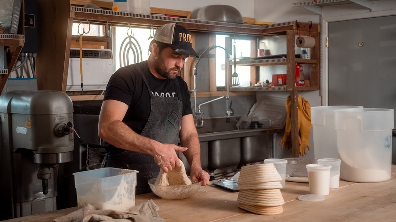 Artisan Sourdough Small Hand Mix from Start to Finish, Proof