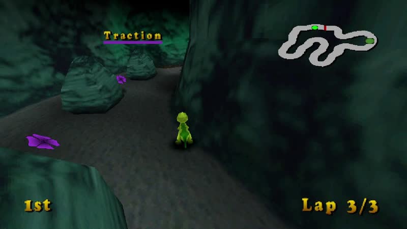 The Land Before Time Great Valley Racing Adventure PS1 Longplay Trash Racing