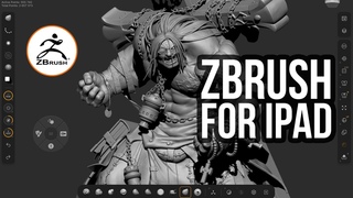 Zbrush для IPad ВЫШЕЛ! Первый взгляд и лёгкий обзор.