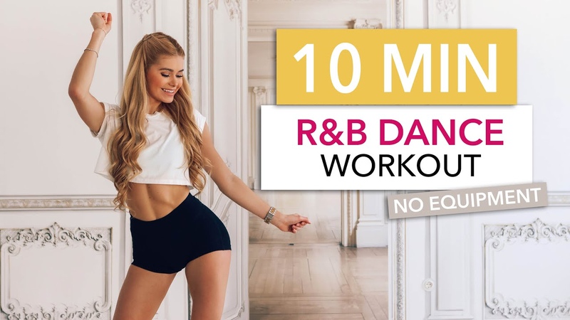 10 MIN RB DANCE WORKOUT a little sexy, a little gangster for sure SWEATY , Pamela