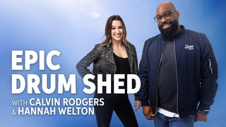 Calvin Rodgers and Hannah Welton Ultimate Drum Battle at Sweetwater