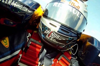 F1 - Red Bull 2011 - Sebastian Vettel on track at Barcelona tests